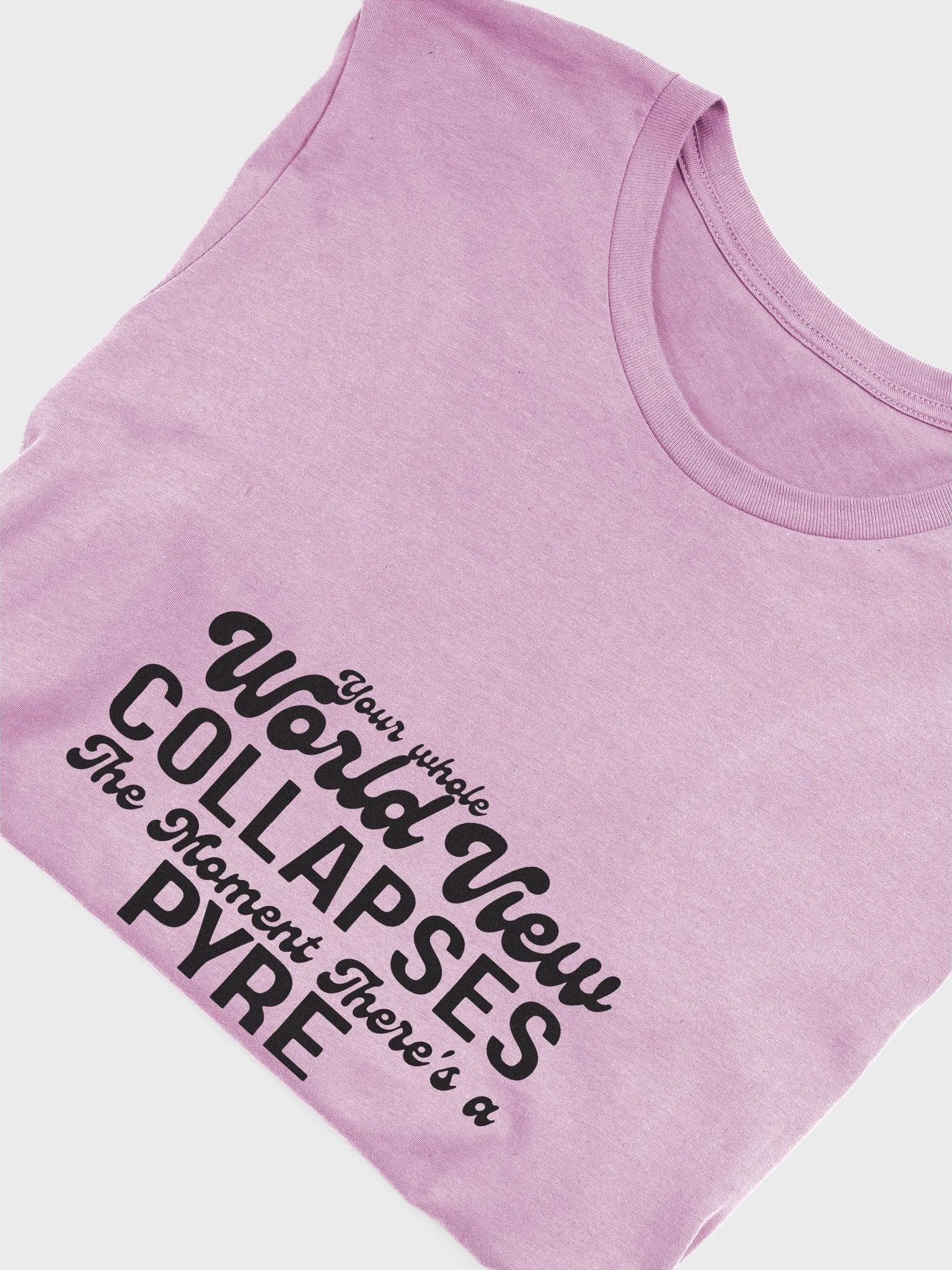 Whole World View Set On Fire | Bella+Canvas Supersoft T-Shirt product image (5)