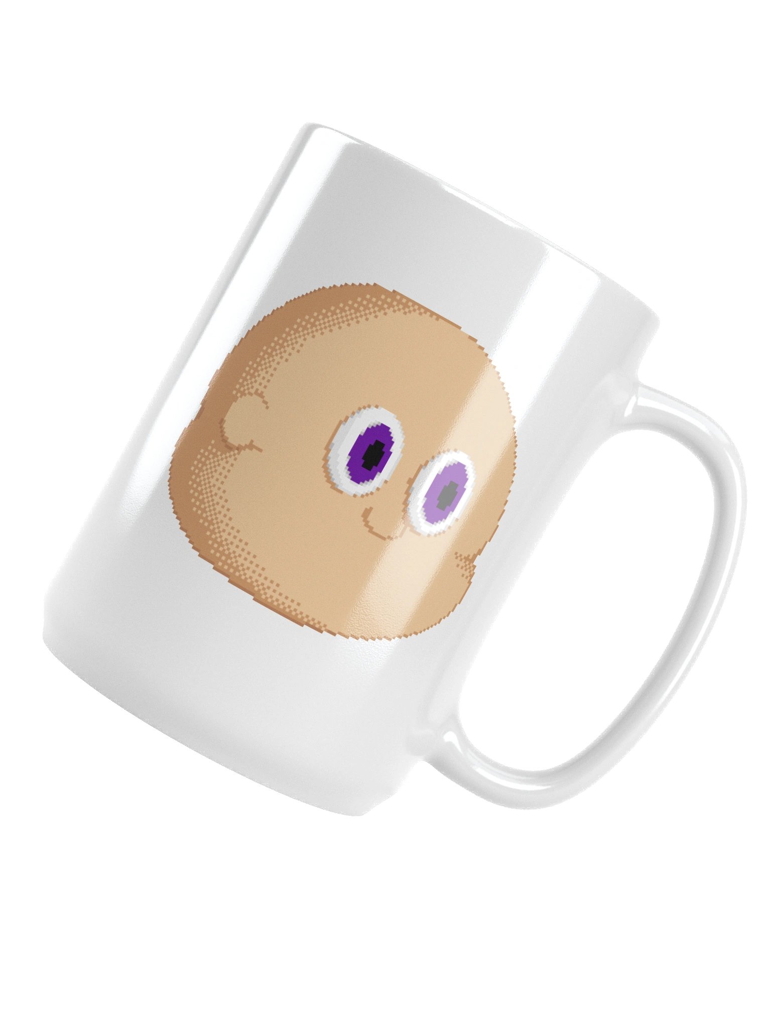 Pixel Baby Head Mug product image (5)