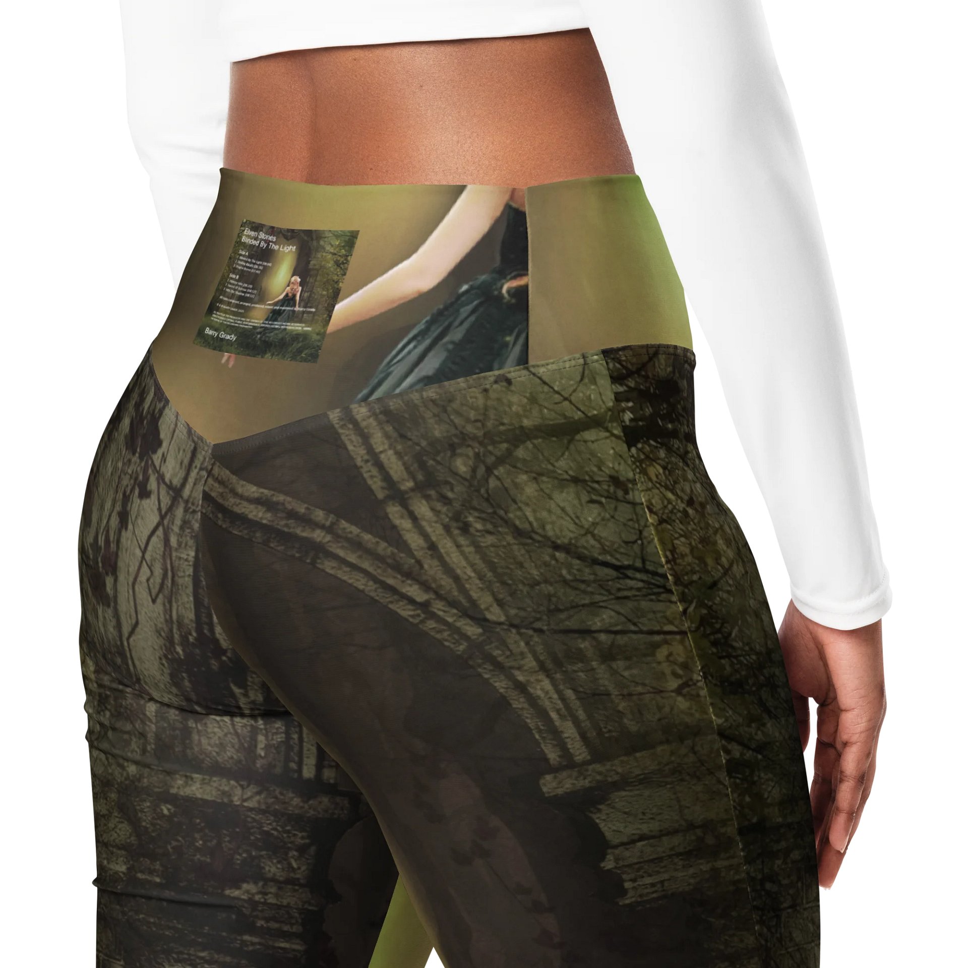 'Elven Stories - Blinded By The Light' Flare Leggings product image (5)