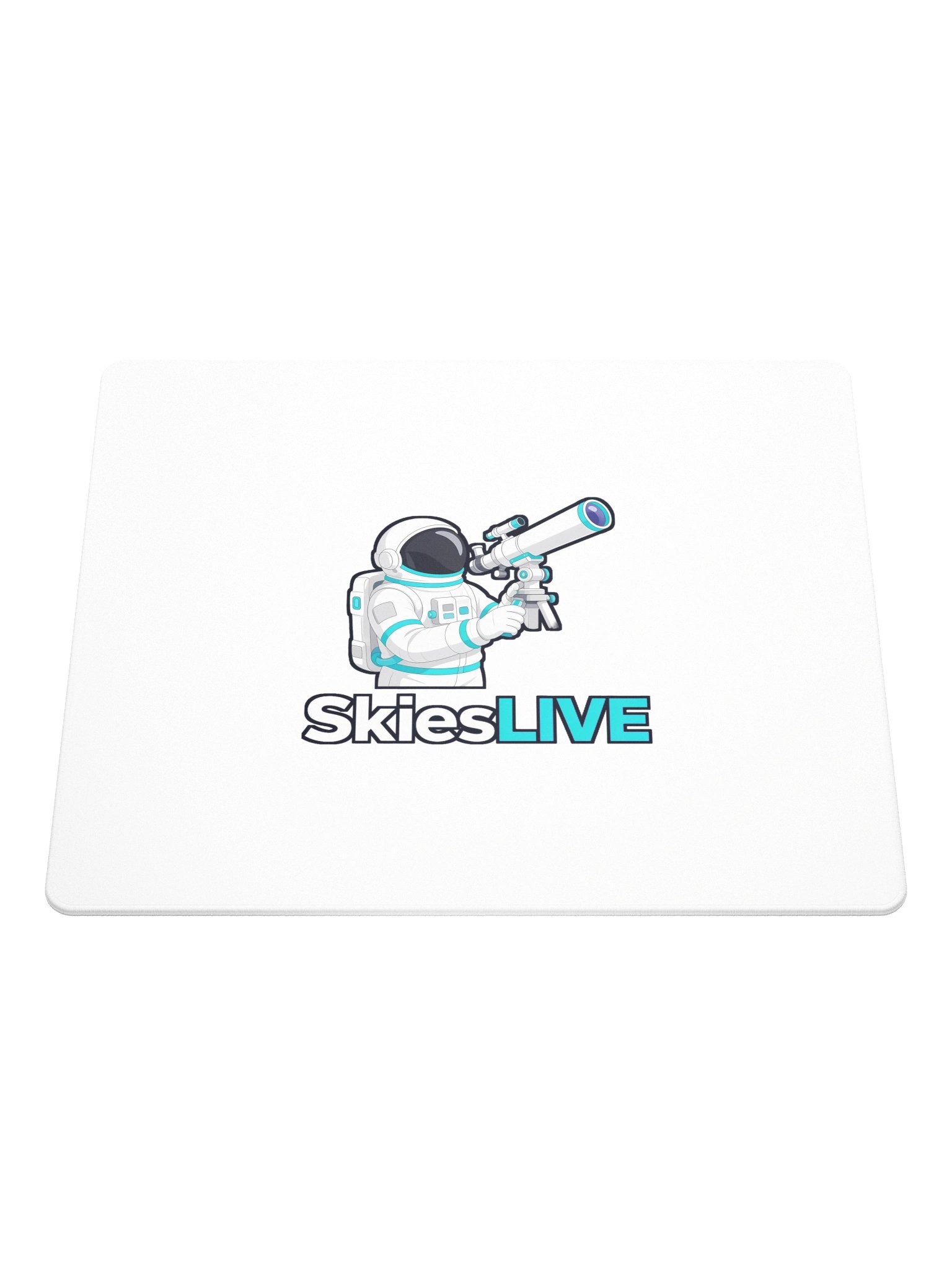 SkiesLIVE Astronaut Gaming Mouse Pad (White) product image (3)