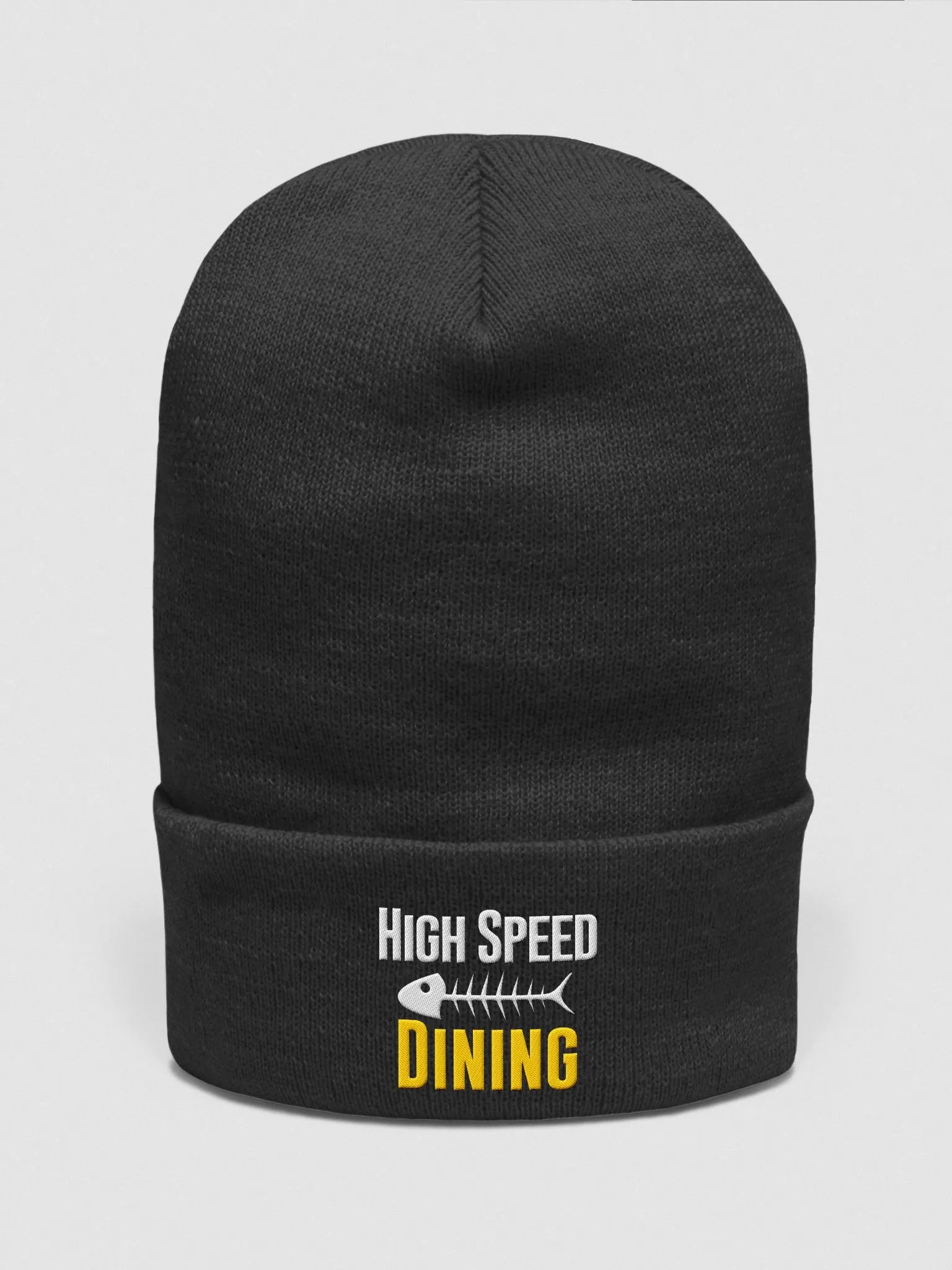 High Speed Dining Fishbone Logo - Cuffed Beanie product image (1)
