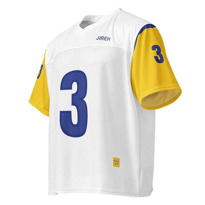 Jireh Jersey - White (LA Rams) | John 1:1 Co. product image (2)