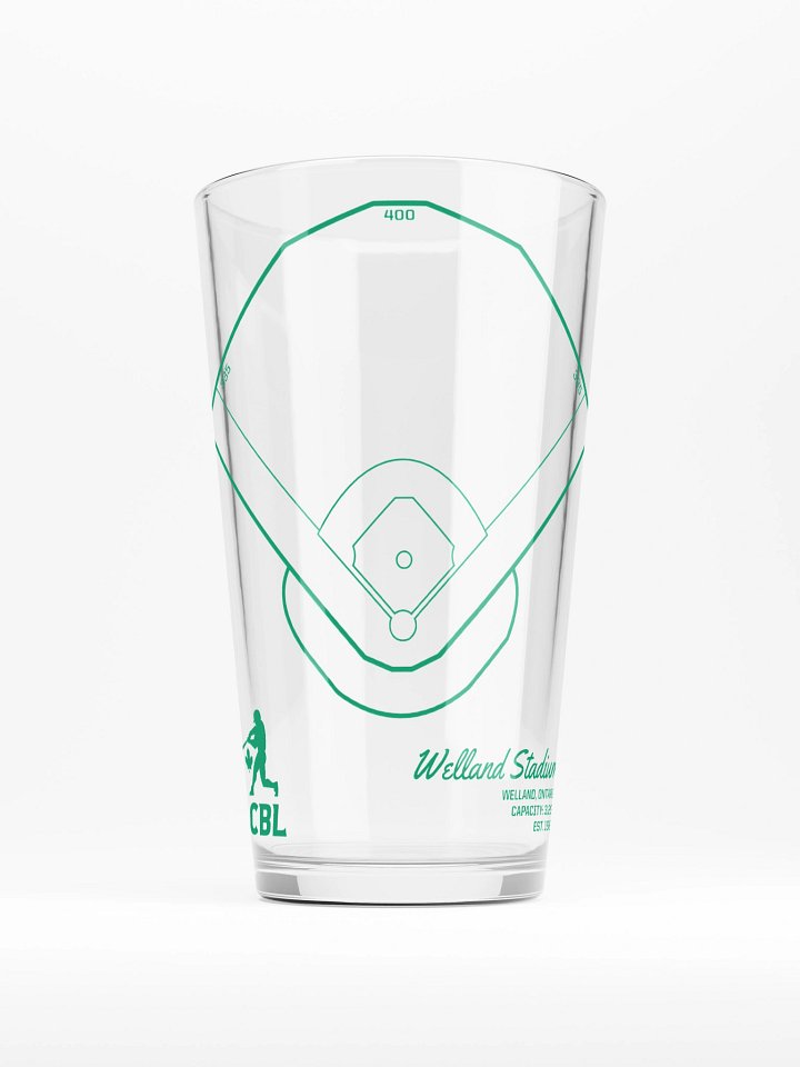 Welland Ballpark Pint Glass product image (1)