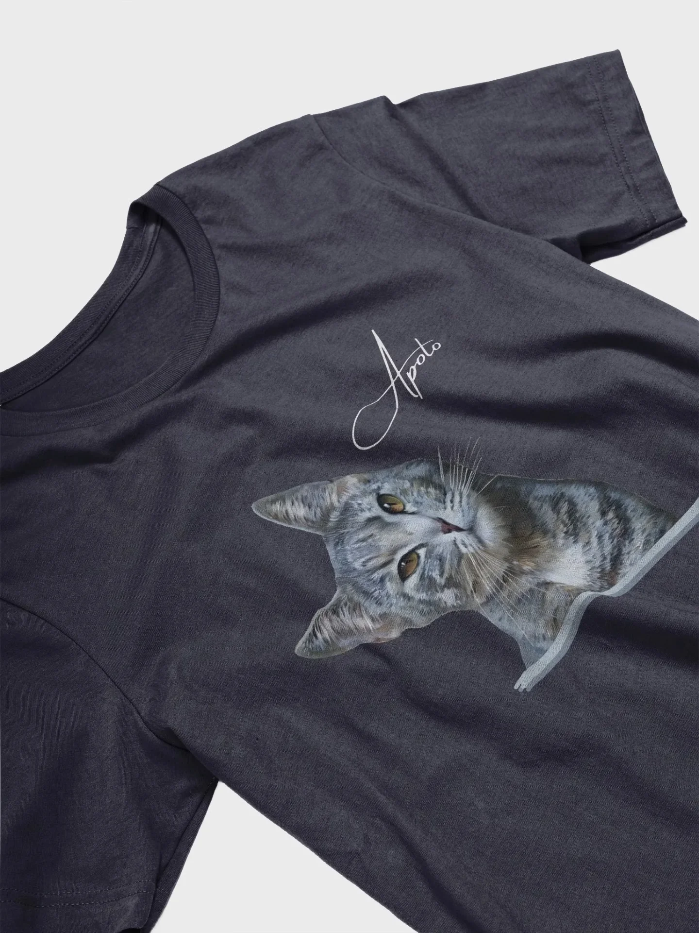 Custom Oil Painting Style Pet Portrait T-Shirt product image (2)