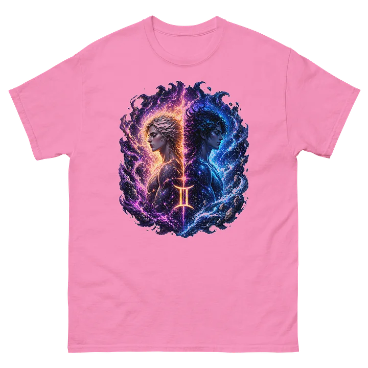 Duality of the Infinite Mind — Gemini Zodiac Tee product image (2)