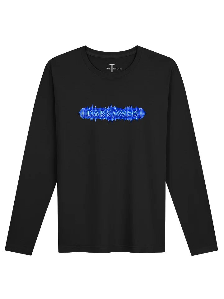 [DARK/WEB]: Title Art Premium Fitted Long Sleeve Crew Unisex product image (1)