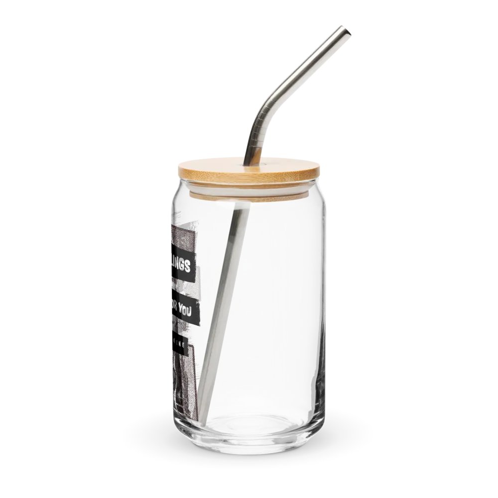 Vintage Cat Gaze - Can-Shaped Glass product image (3)