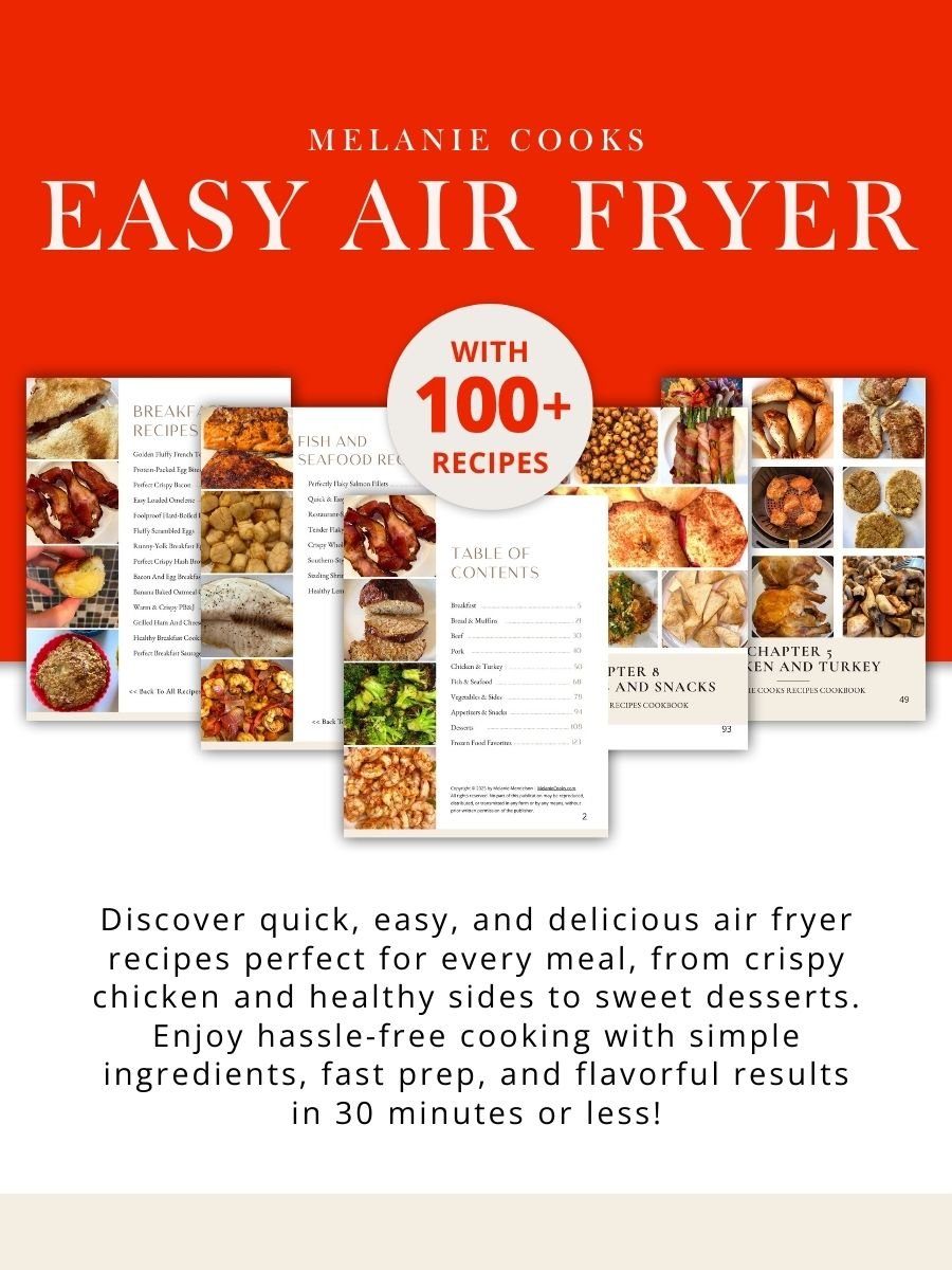 Easy Air Fryer: Simple Recipes For Everyday Cooking by Melanie Cooks [Digital Cookbook] product image (2)