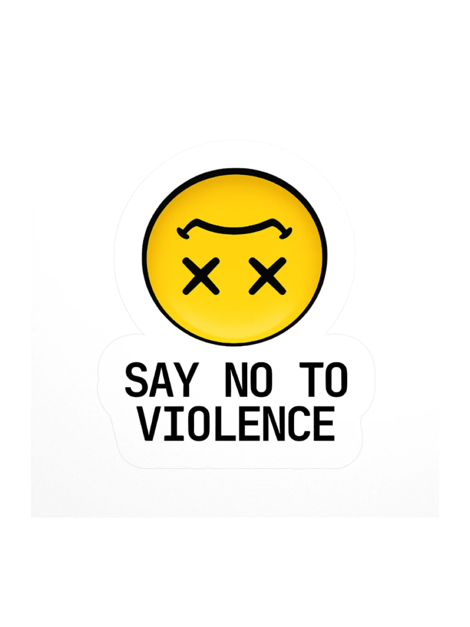 Dead Smiley Sticker product image (1)