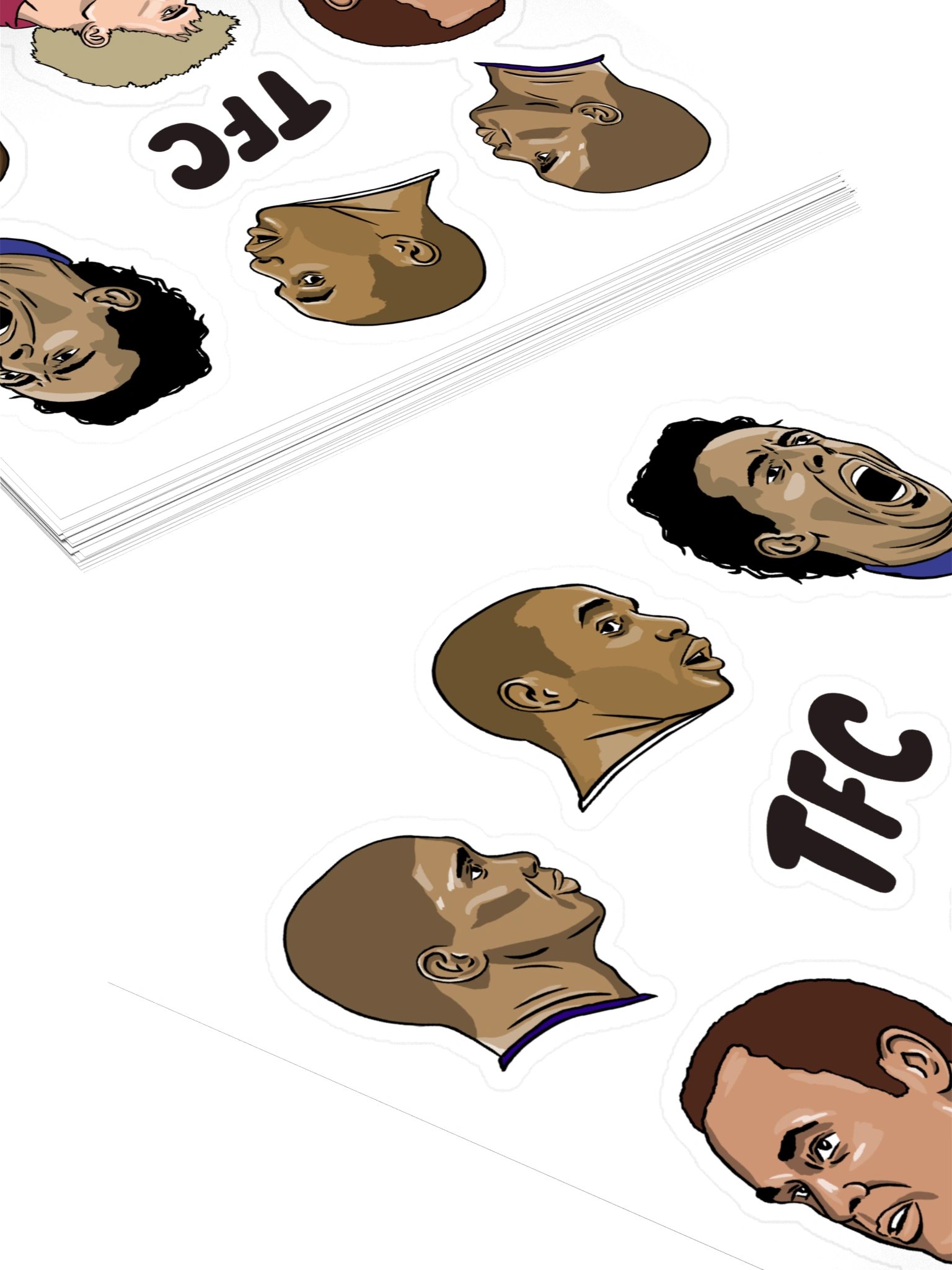 TFC Kiss Cut Sticker Sheet Vol 1 product image (3)