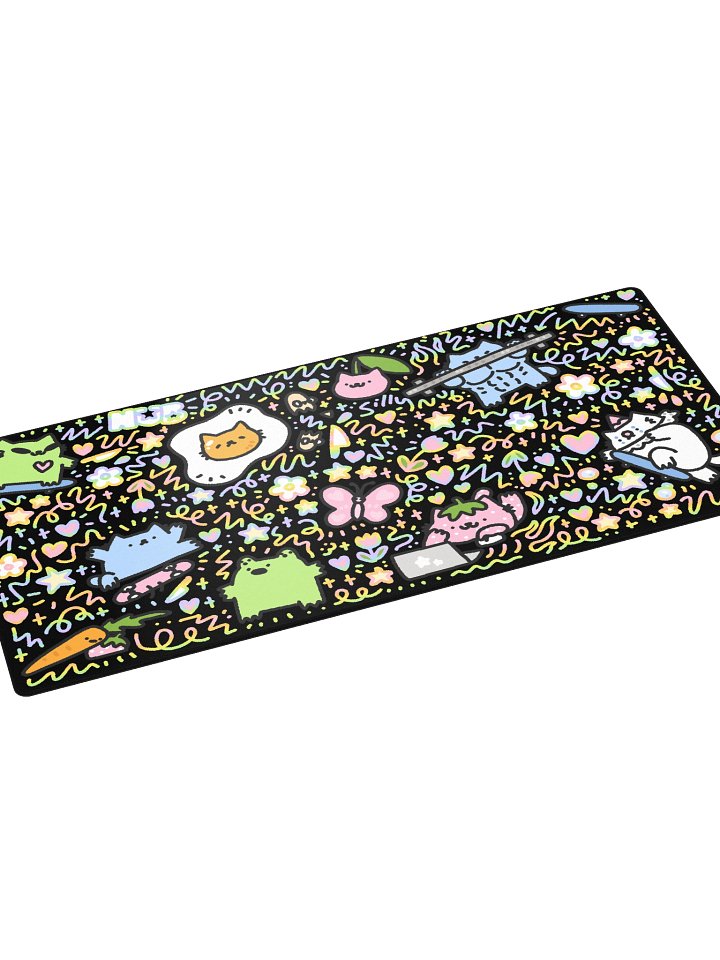 🖤𝕤𝕜𝟠 𝕔𝕚𝕥𝕪 gaming mouse pad product image (2)