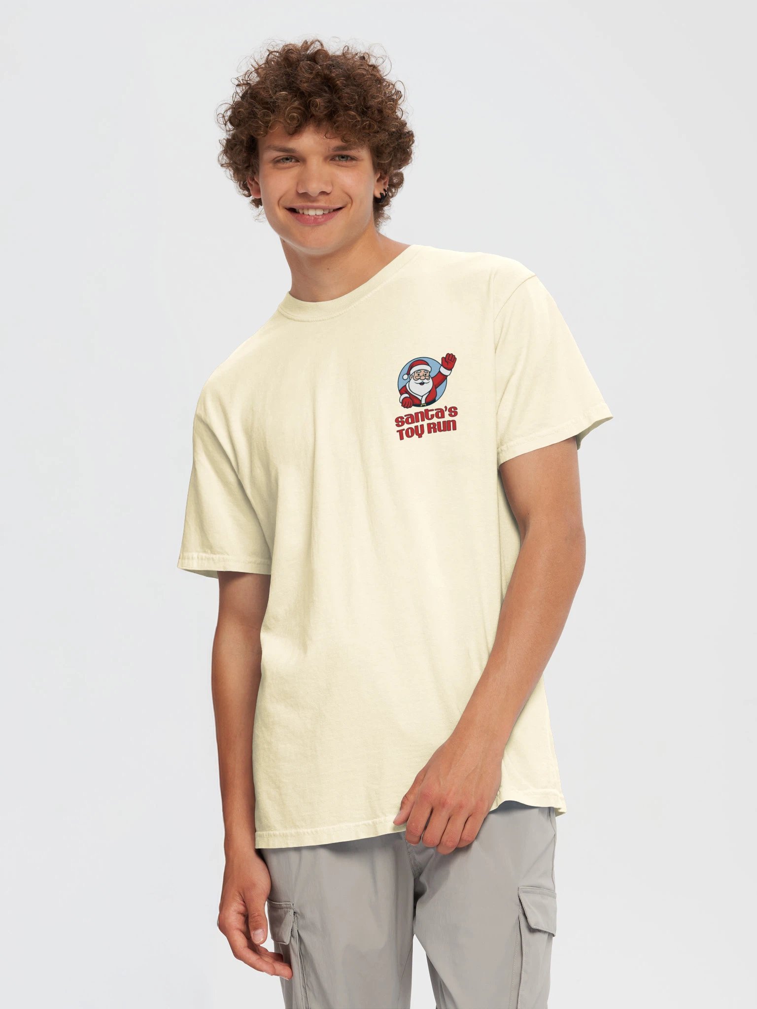 Santa's Toy Run Crest Tee product image (9)