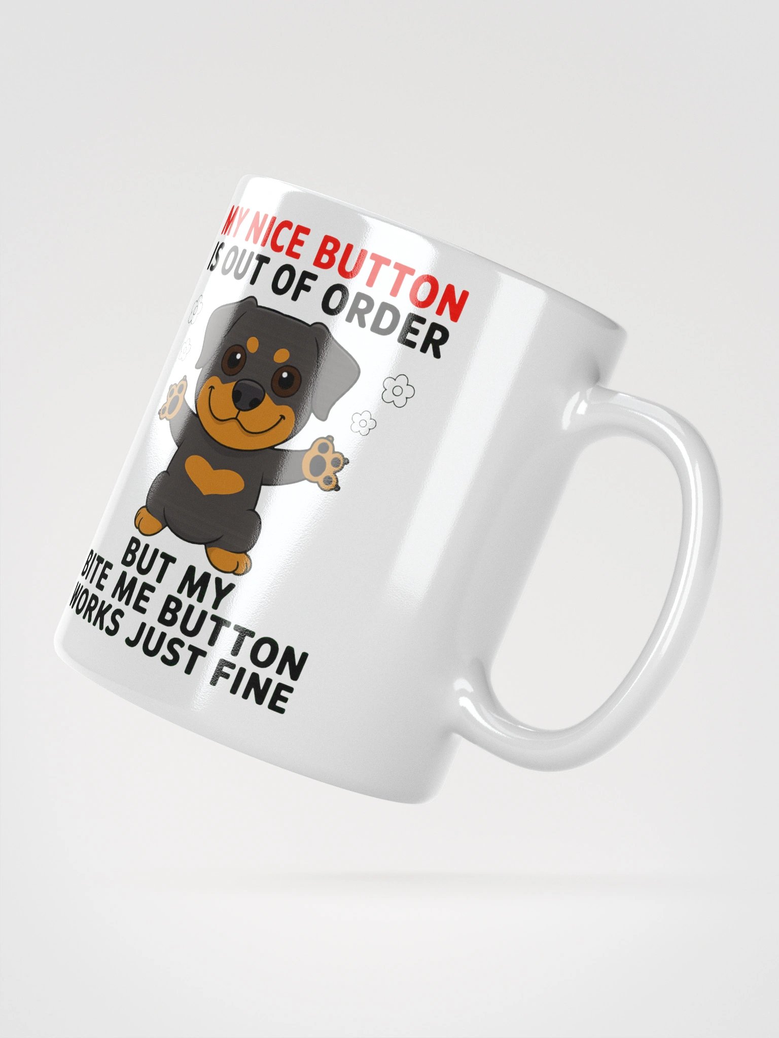 Rottweiler - Pawsitive Vibes Mug product image (2)