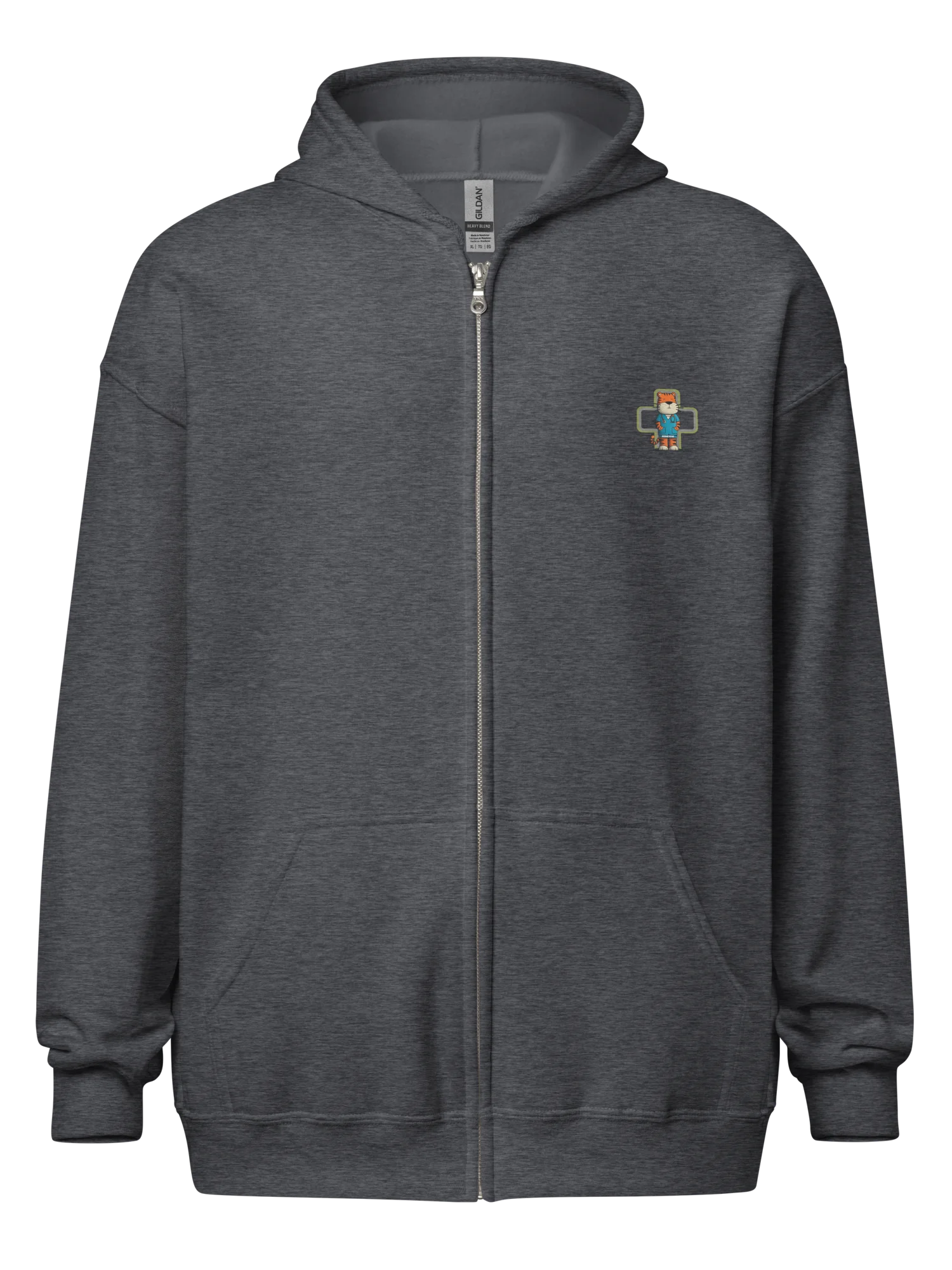 Nurse Coffee Zip Hoodie for Nursing Students product image (35)
