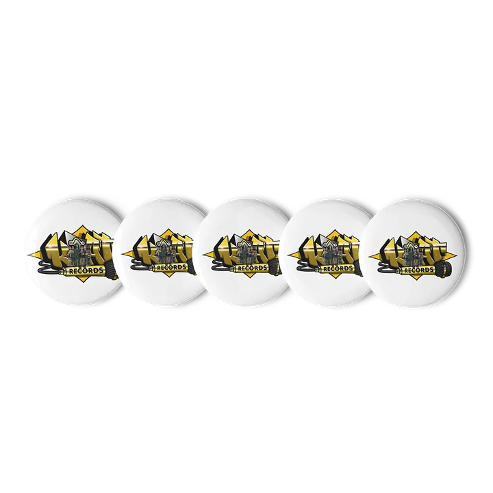 KOAT Records Logo Pin Buttons product image (1)
