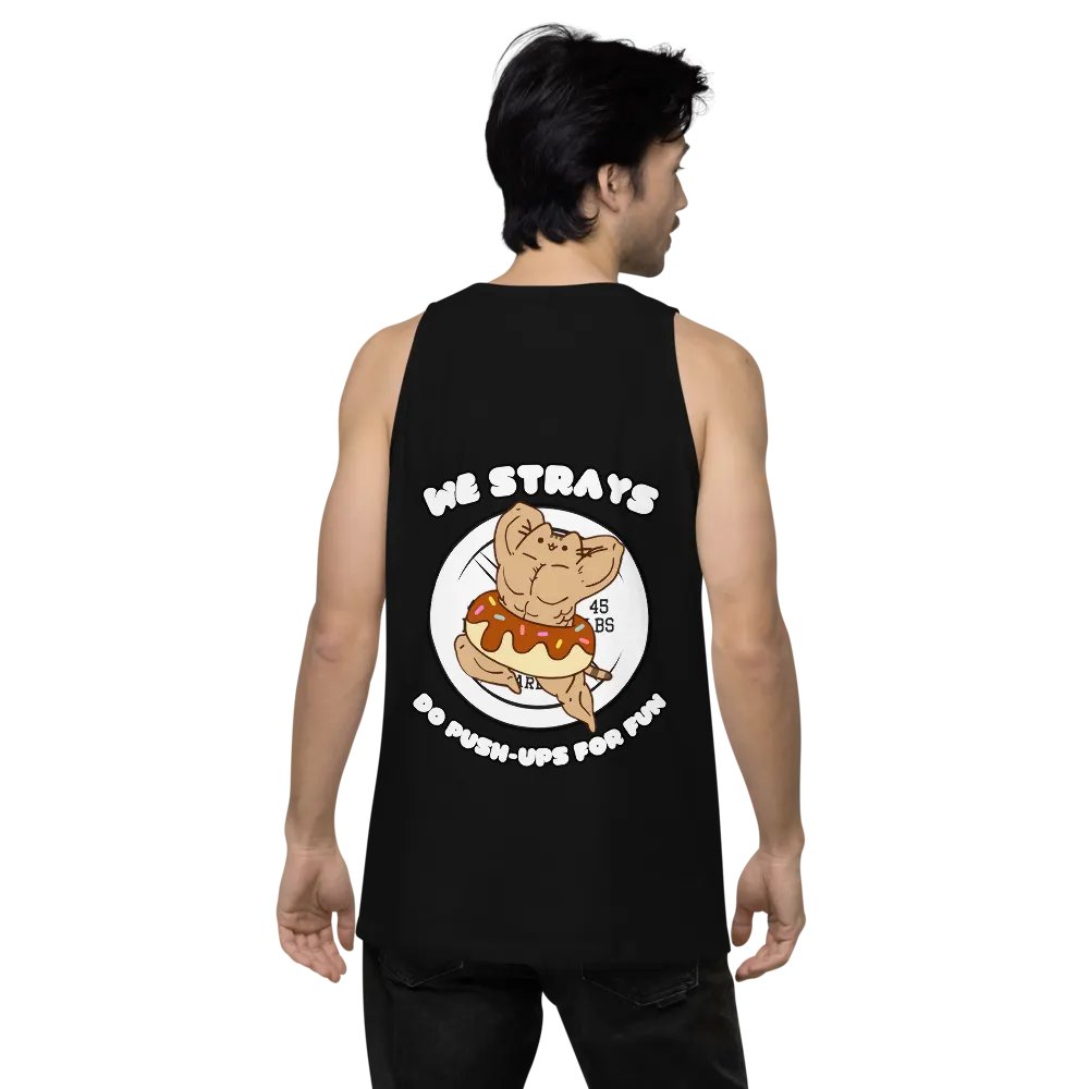 Buff Cat Tank Top product image (6)