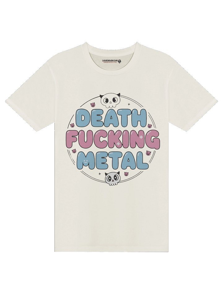 "DEATH FUCKING METAL" (Unisex T-Shirt) product image (1)