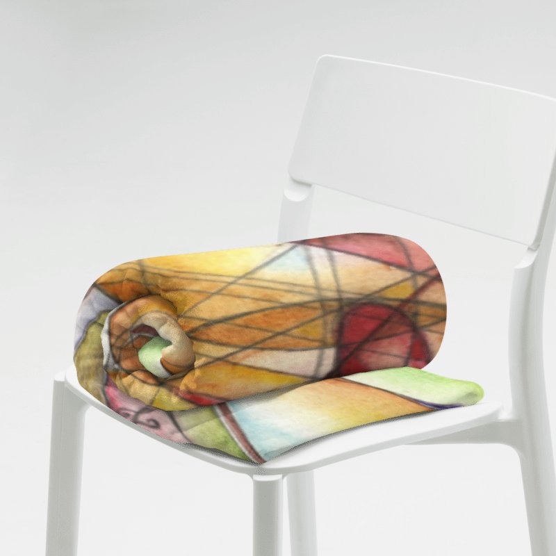 Circles to Circles #6 - Stereographic Projection Mathematical Art Blanket product image (4)