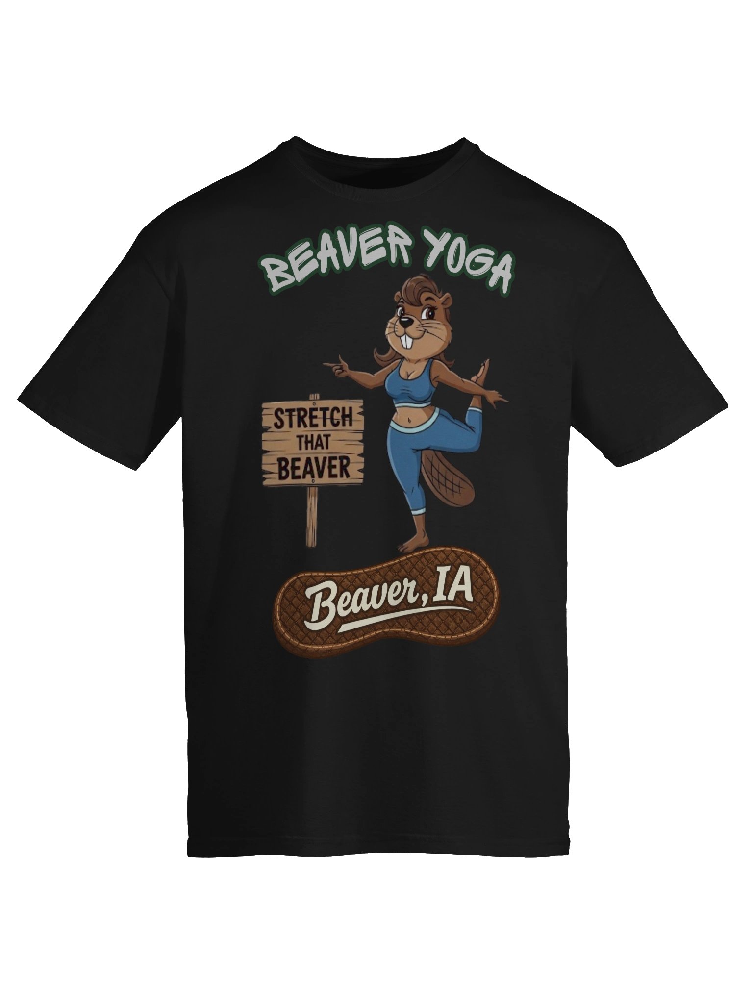 Beaver Yoga T-Shirt product image (75)