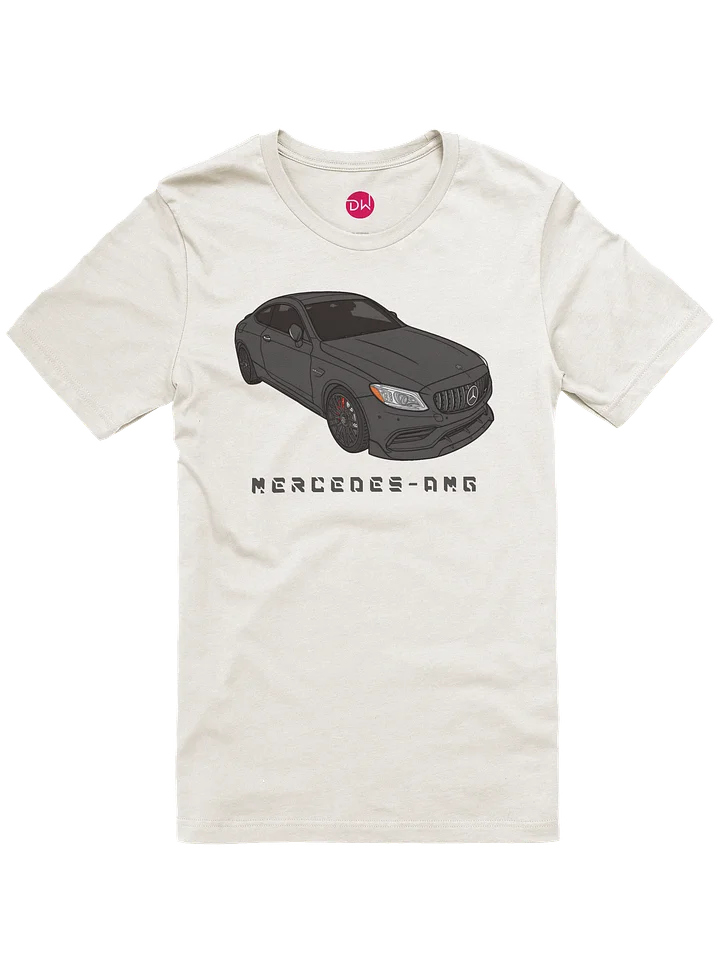 Black Mercedes-AMG C63S Shirt (Retro, Sketch, Silhouette) product image (8)