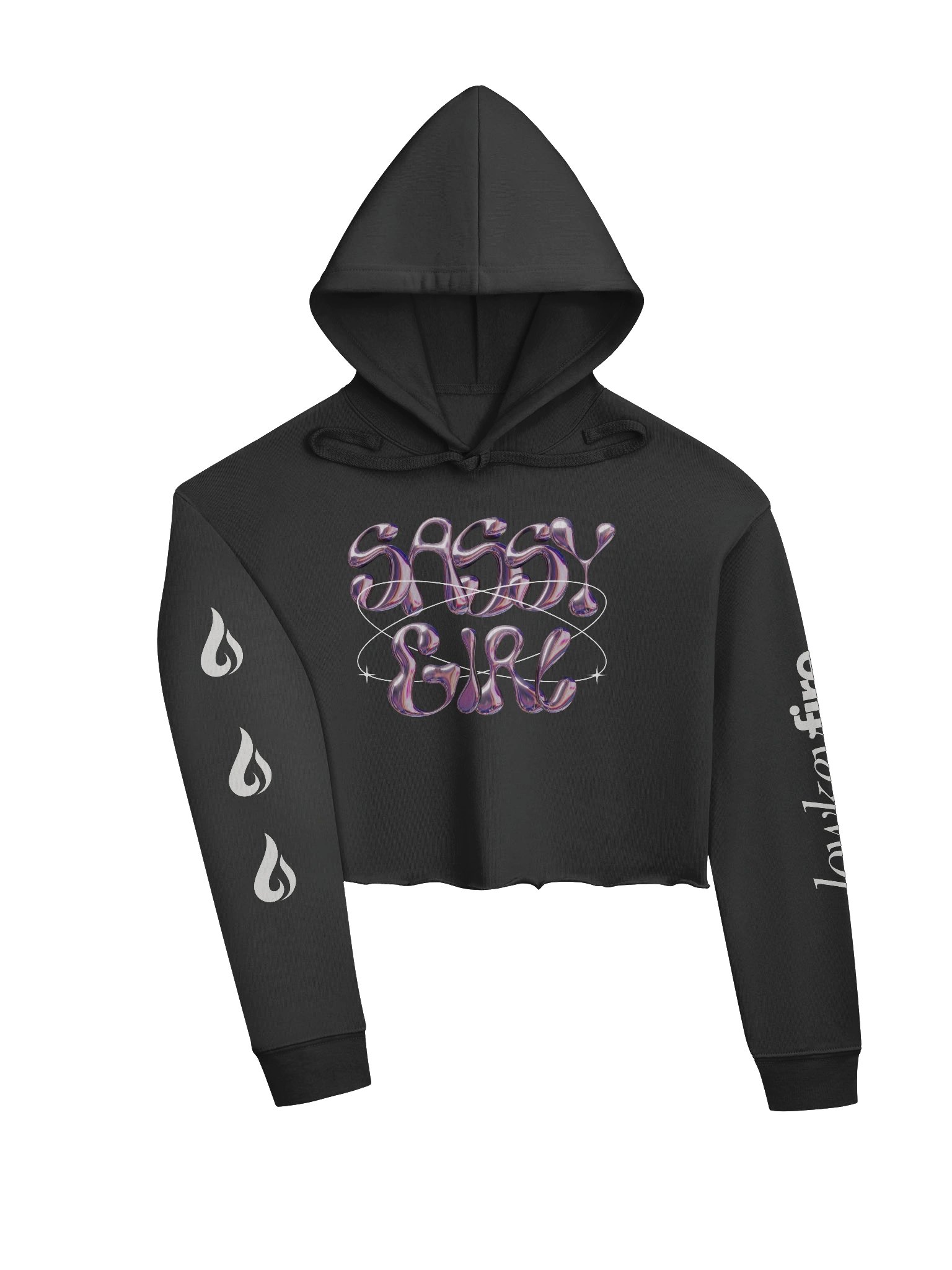 LowkeyFire Crome Sassy Hoodie product image (3)