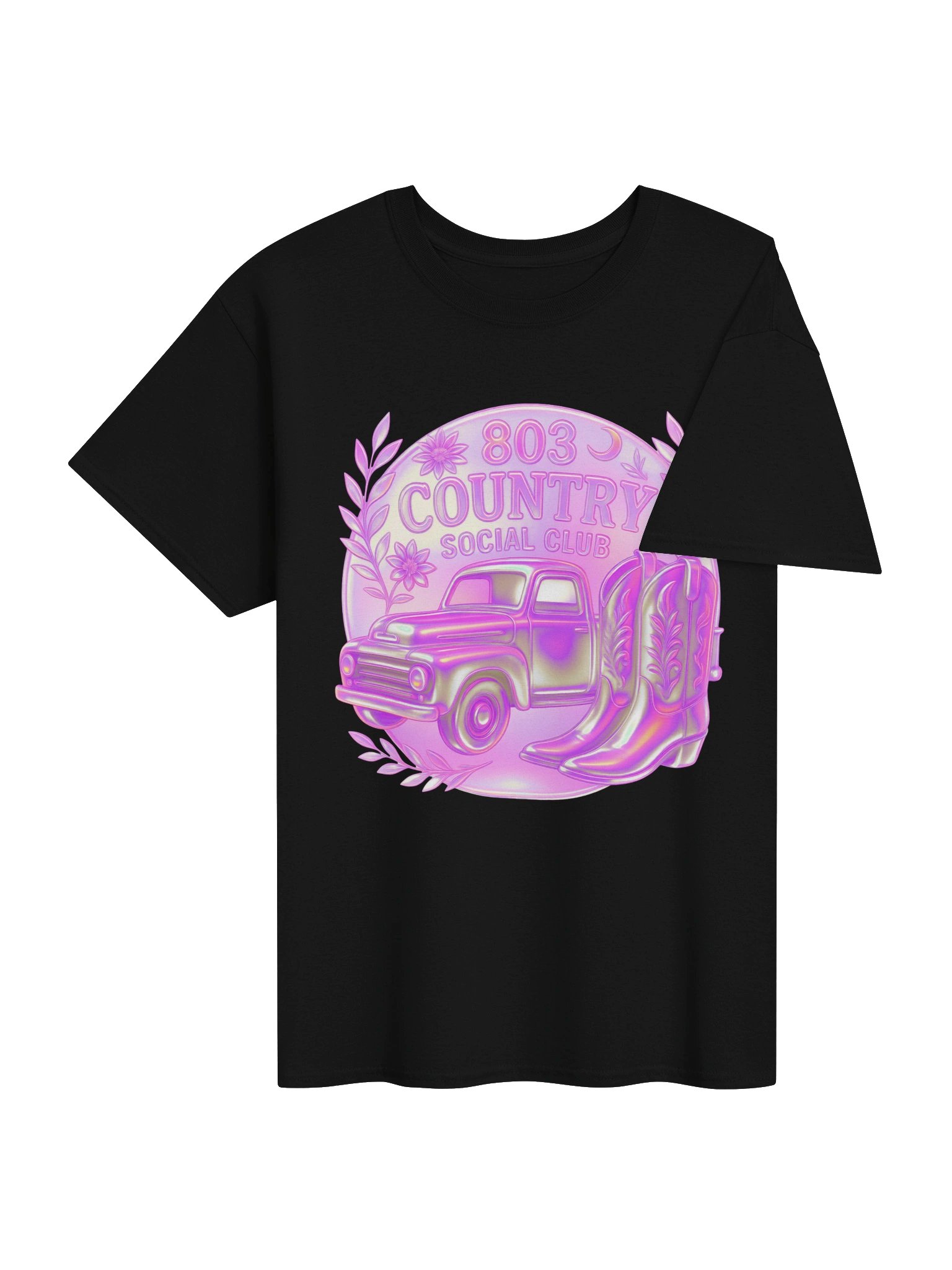 803 Country Social Club Neon Badge Tee product image (4)