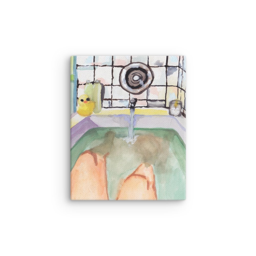 Mr. Squeaks - Handmade Piece Sleek Slim Canvas Art product image (1)