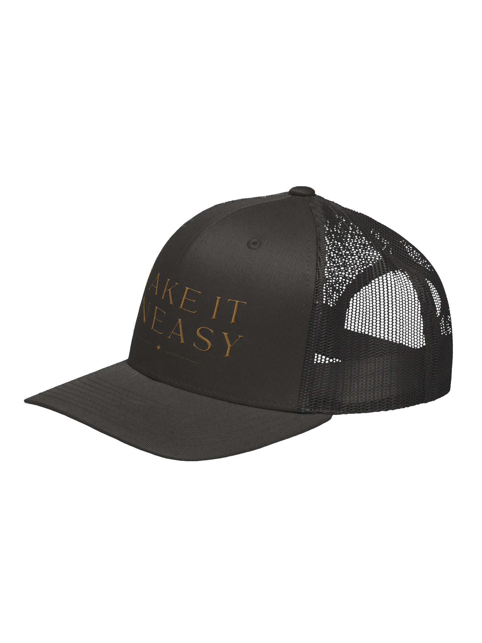 Uneasy charcoal retro trucker product image (2)