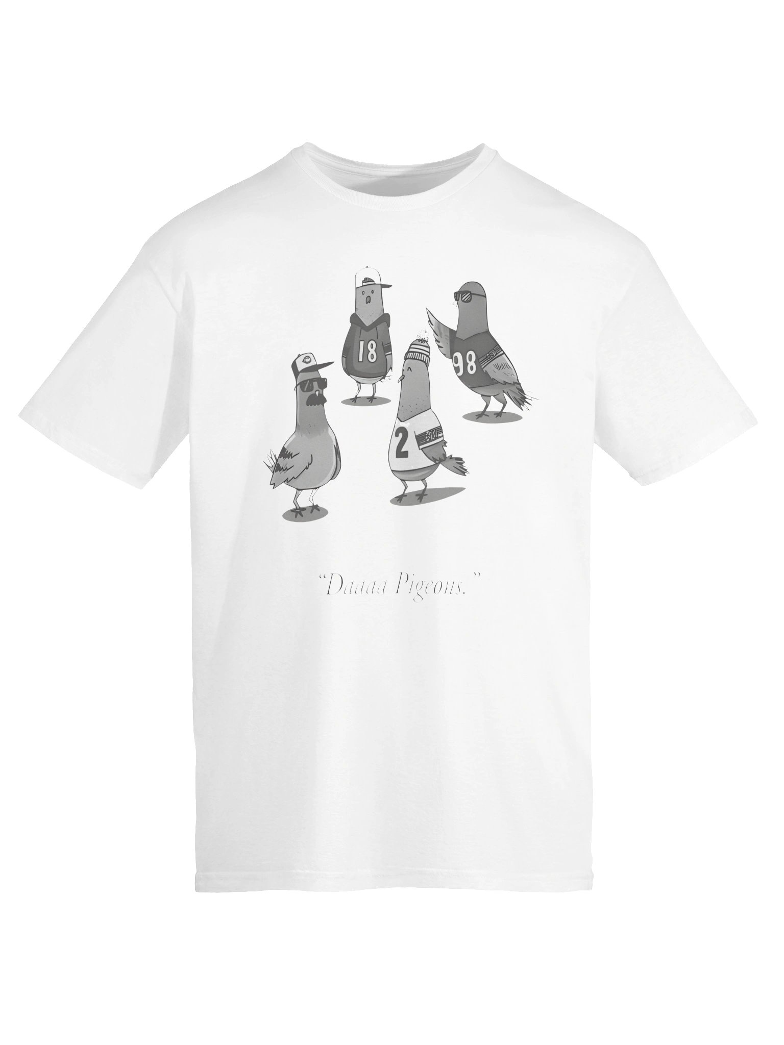 Chicago Bears Daaaa Pigeons NFL Shirt product image (6)