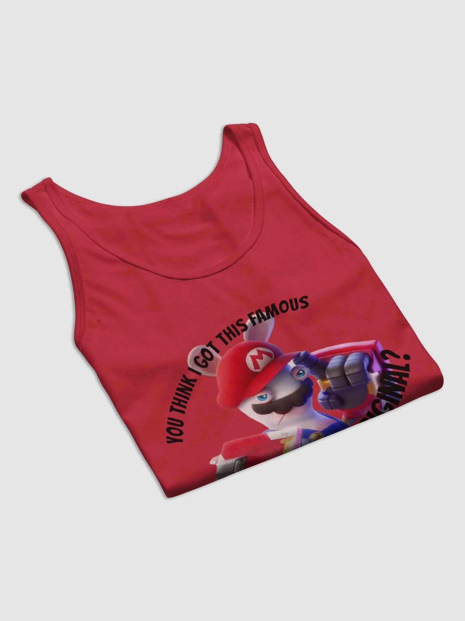 Rabbid Mario tank top product image (23)