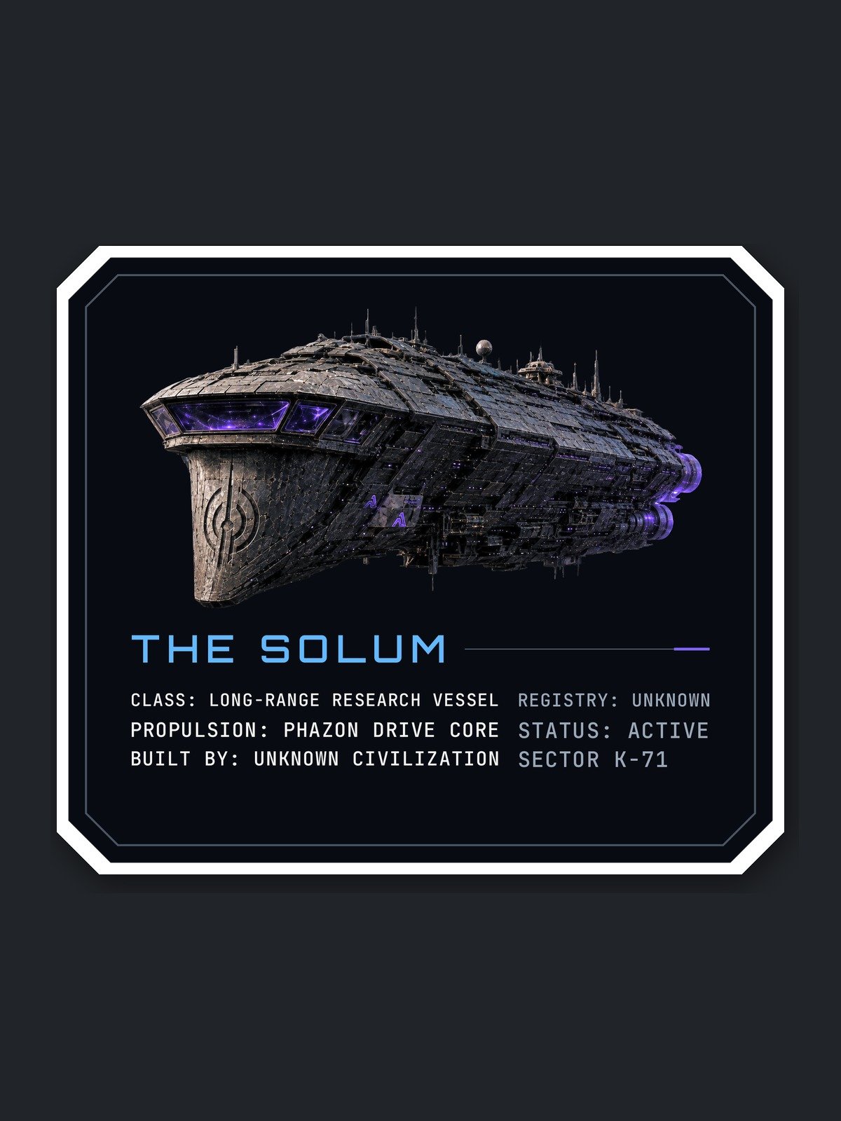 Solum Spec Plate Sticker product image (1)
