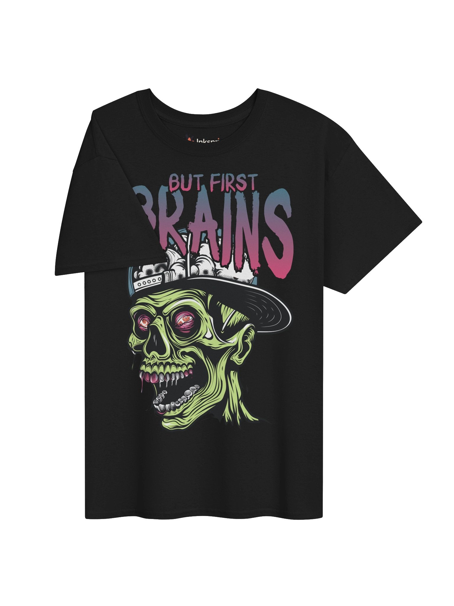 But First Brains Neon Zombie Tee product image (14)