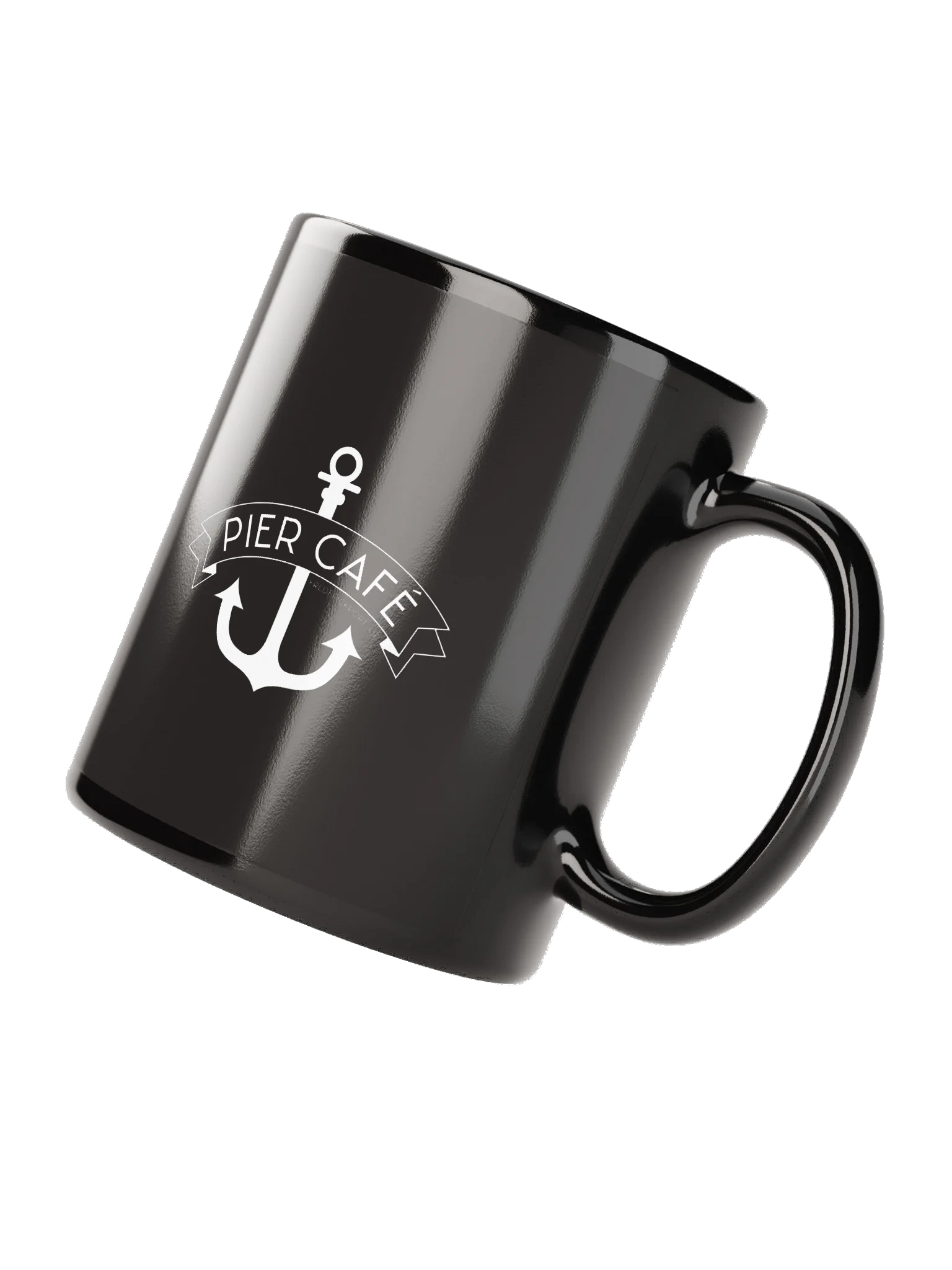 Pier Café Black Coffee Mug product image (4)