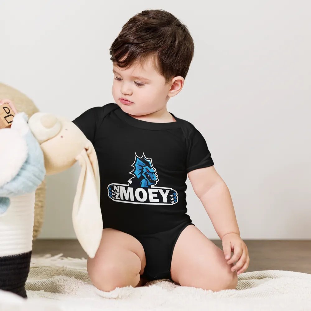 NZMOEY Logo Bella+Canvas Baby Short Sleeve One Piece product image (5)
