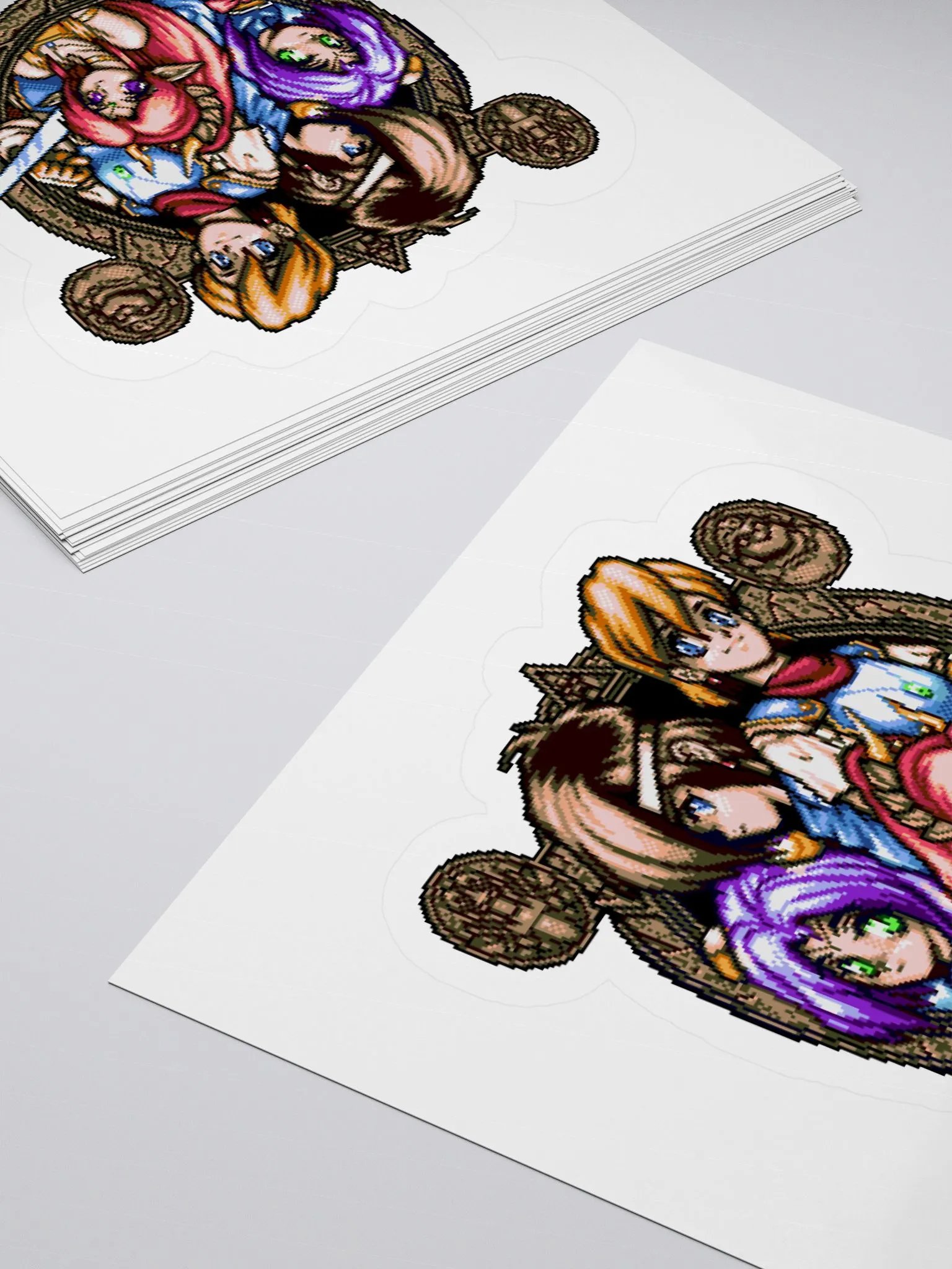 Shining Force CD: Framed Heroes Sticker product image (4)