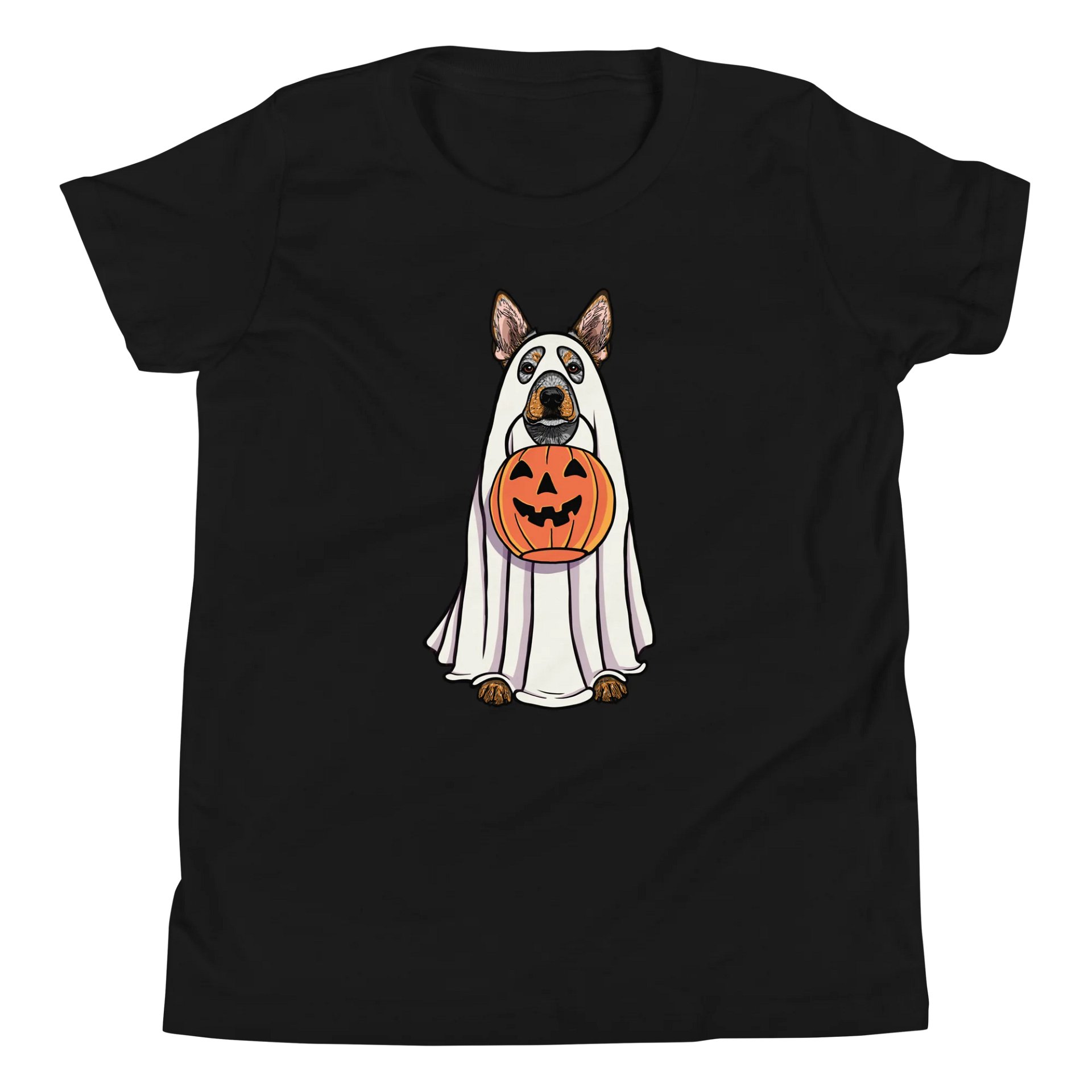 Halloween Australian Cattle Dog(Blue Heeler) Youth T-Shirt product image (5)