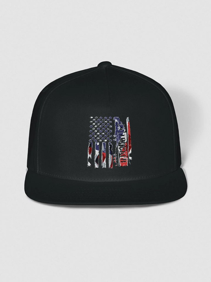 Patriotic Trucker Snapback Cap product image (1)