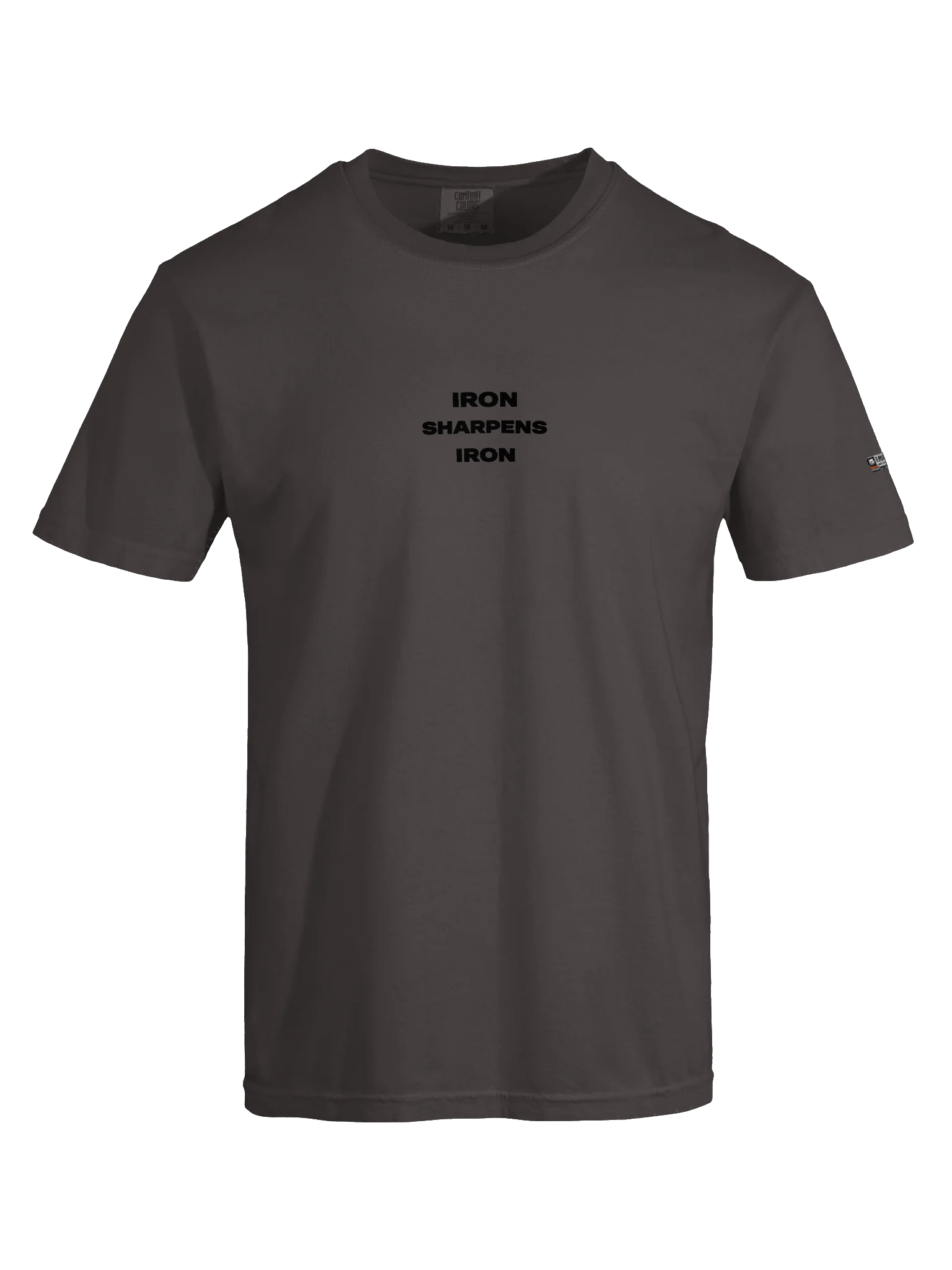 Giorgio's Garage IRON SHARPENS IRON Embroidered Tee product image (2)