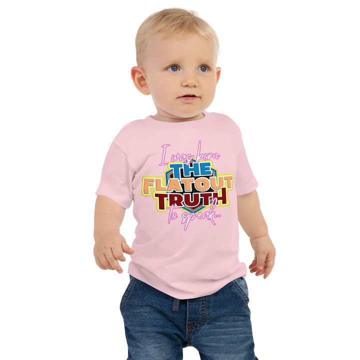 "I was born to speak" TFOT Baby Girl Tee product image (1)