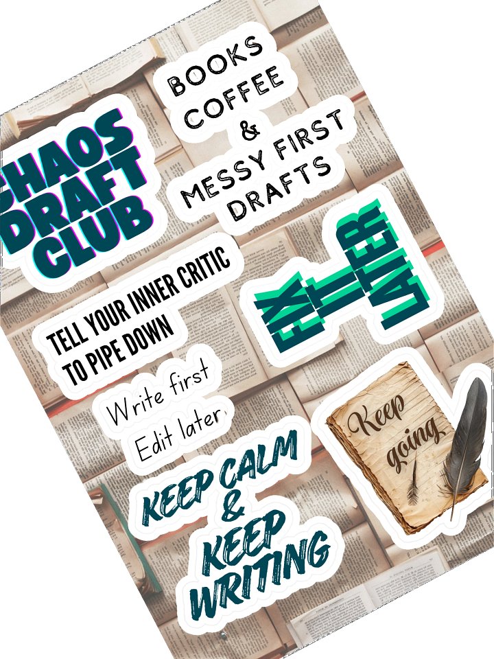 Writing Motivation Sticker Sheet product image (1)