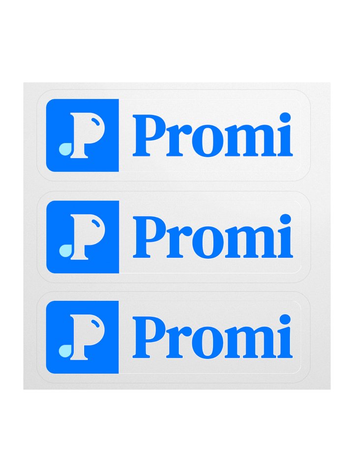 Promi Sticker with Letter product image (1)