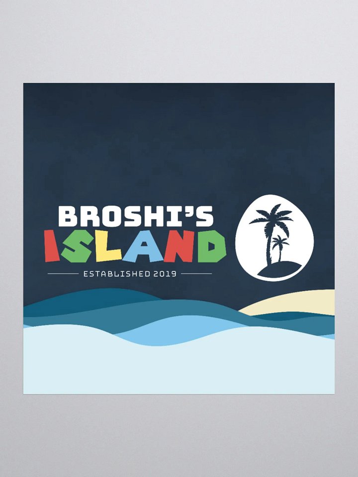 Broshi's Island Sticker product image (2)