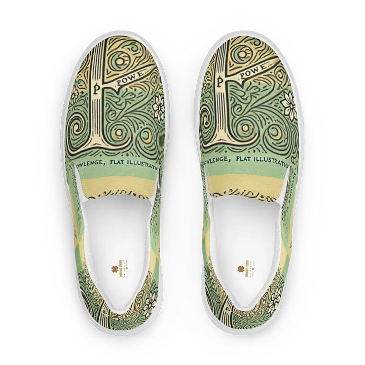 P is for Power Women's Canvas Slip-Ons product image (2)
