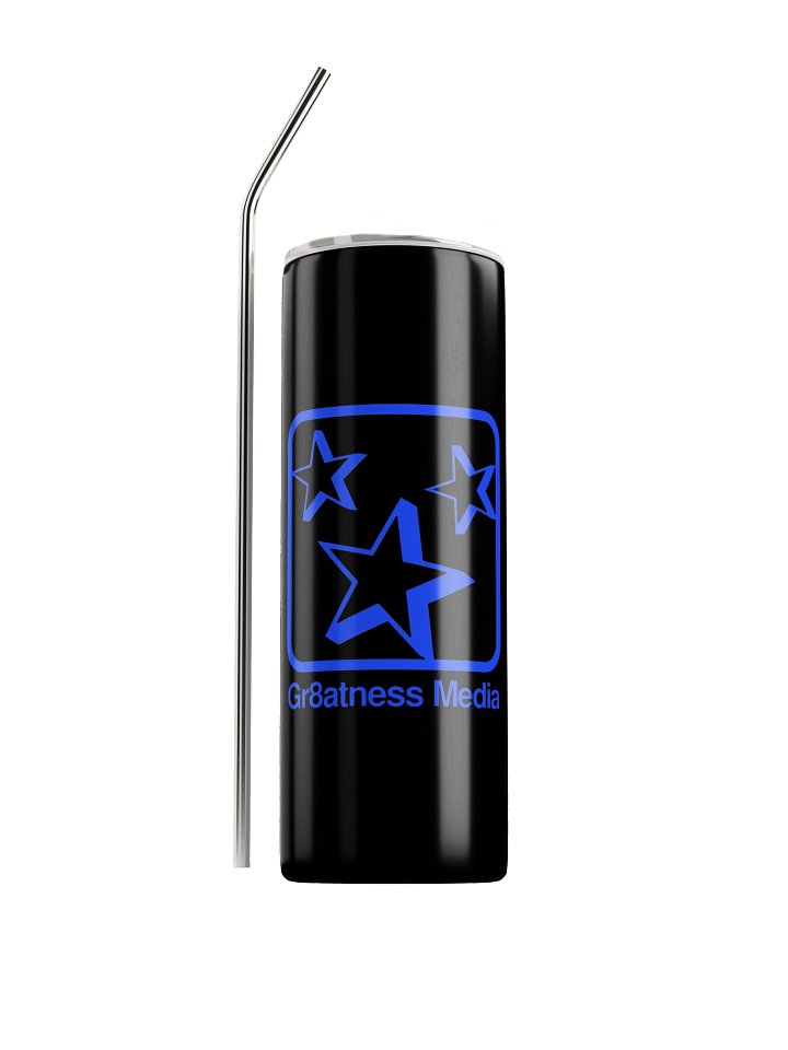 Gr8atness Media™ Steel Tumbler product image (1)