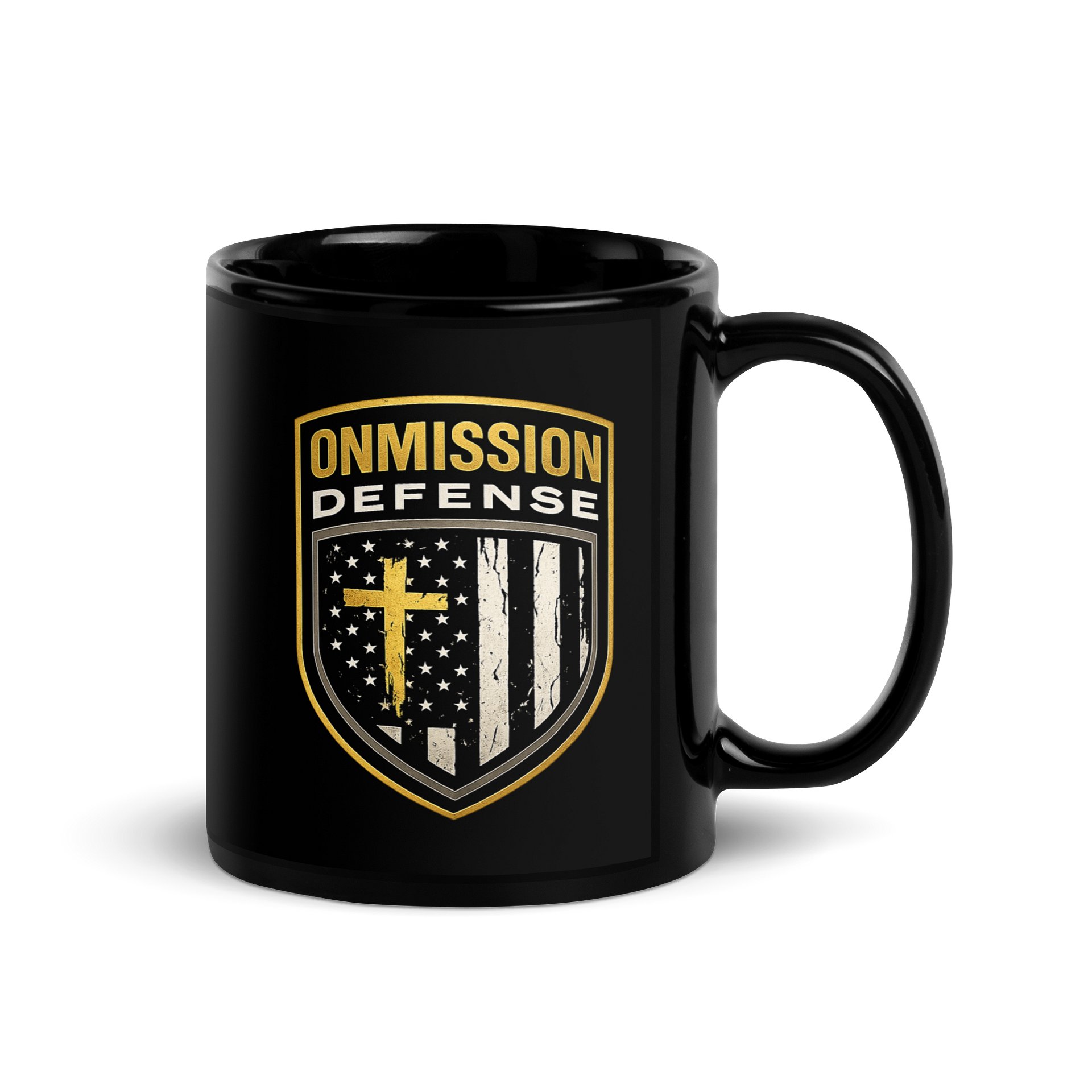 OnMission Defense Mug (Black) product image (2)