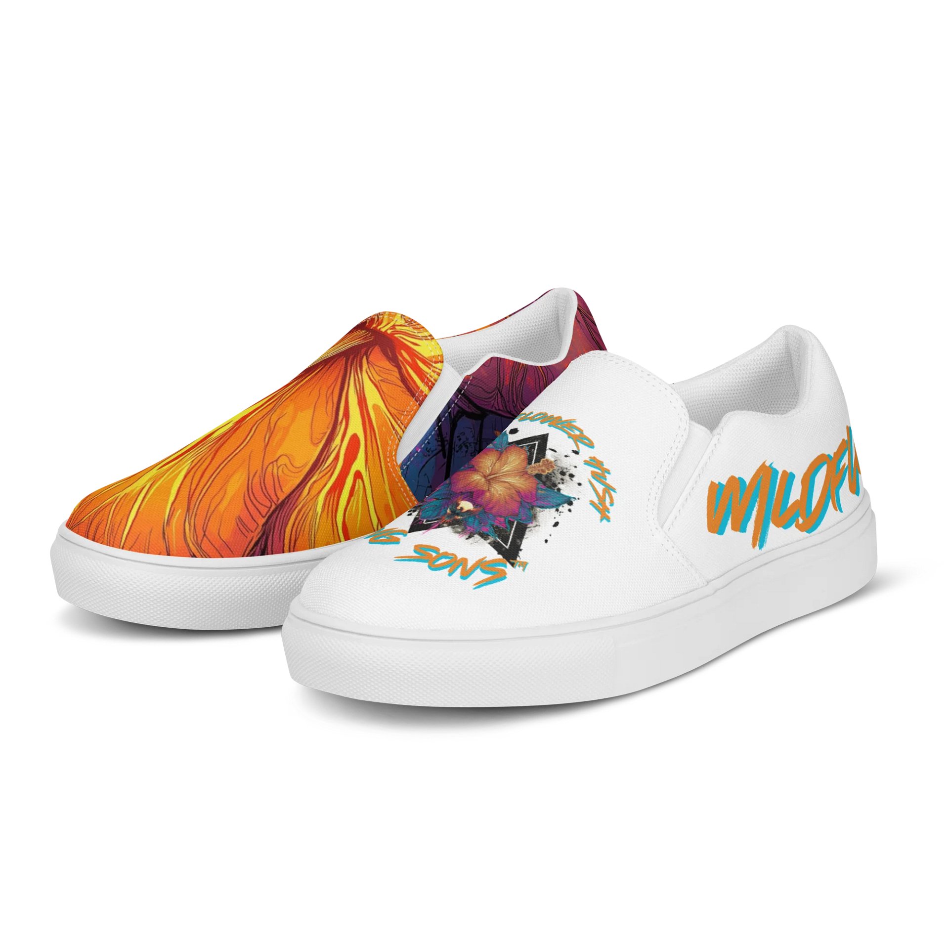 Wildflower Hush™ x Rising Sons™ - Women's Slip-on Canvas product image (3)