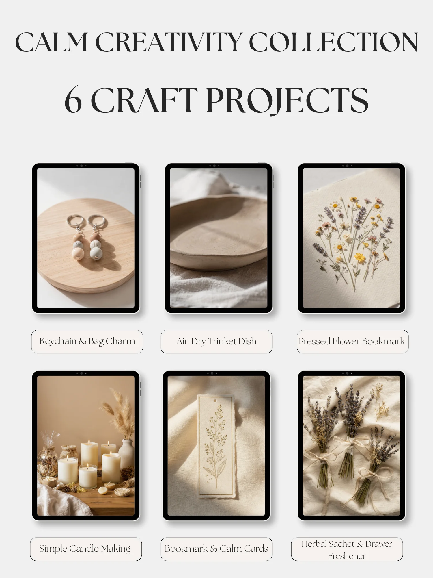 Calm Creativity Collection (6 Craft Projects) product image (1)