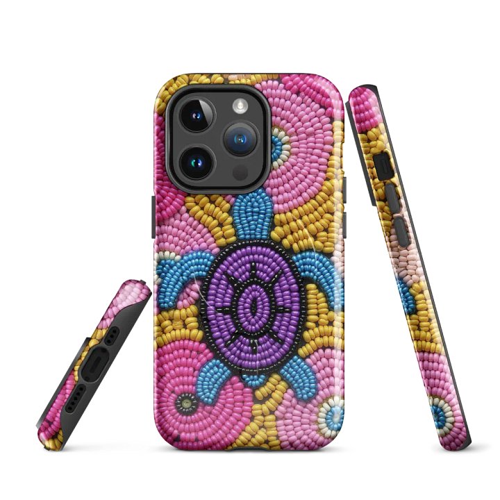 Turtle Mosaic MagSafe® iPhone® Tough Case product image (3)