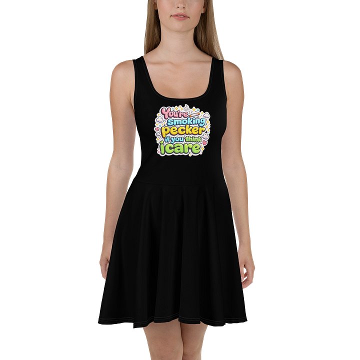 Smoking Pecker Skater Dress - Confident Mama product image (2)