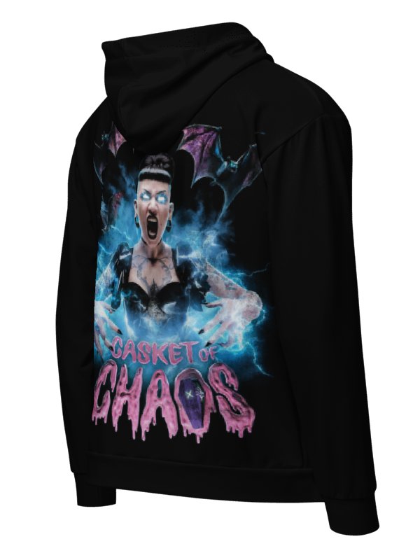 Casket of Chaos Horror Zip Up Hoodies product image (4)